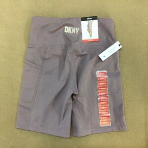 New DKNY Ladies Bike Short with pockets. 7" inseam With Tags
